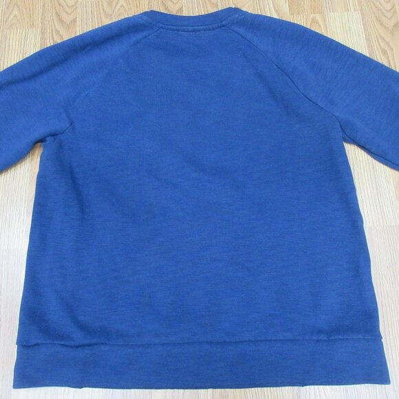 CHELSEA FC NIKE SWEATSHIRT COTTON/POLY BLEND LONDON NAVY Sz LARGE, L - Picture 5 of 5
